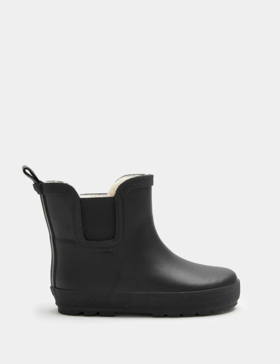 Kids' Warm Lined Chelsea Wellies (3 Small - 2 Large)