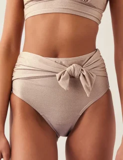 Kiki High Leg Bikini Bottoms