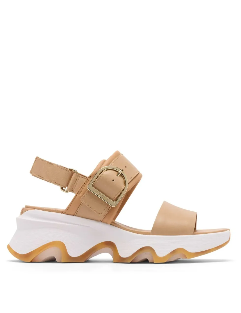 Kinetic™ Impact Leather Wedge Sandals