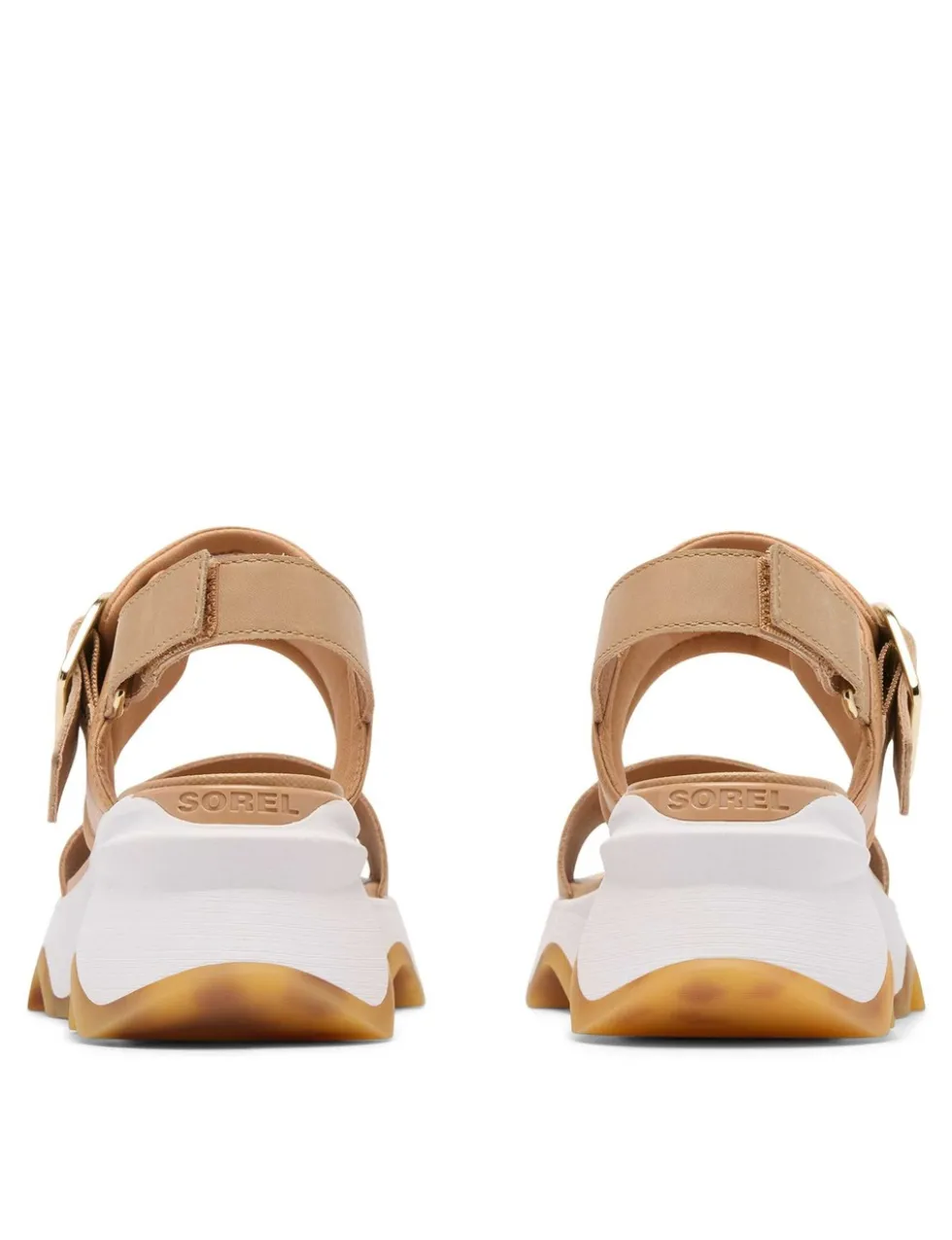 Kinetic™ Impact Leather Wedge Sandals