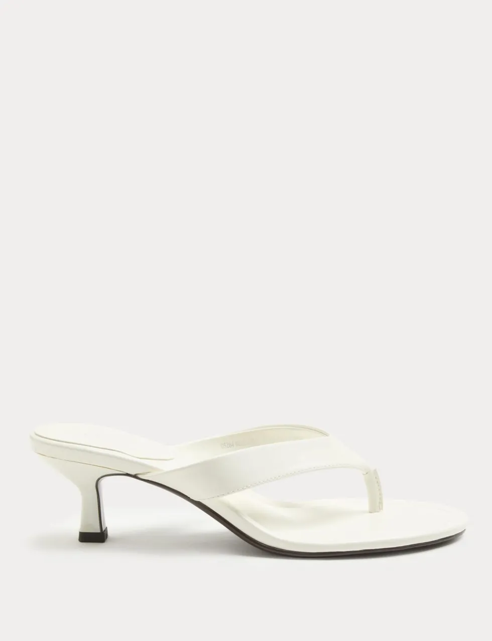Kitten Heel Toe Post Sandals