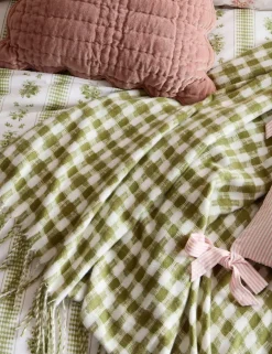Knapton Gingham Throw