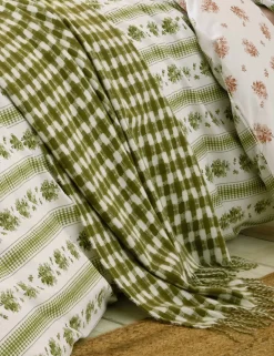 Knapton Gingham Throw