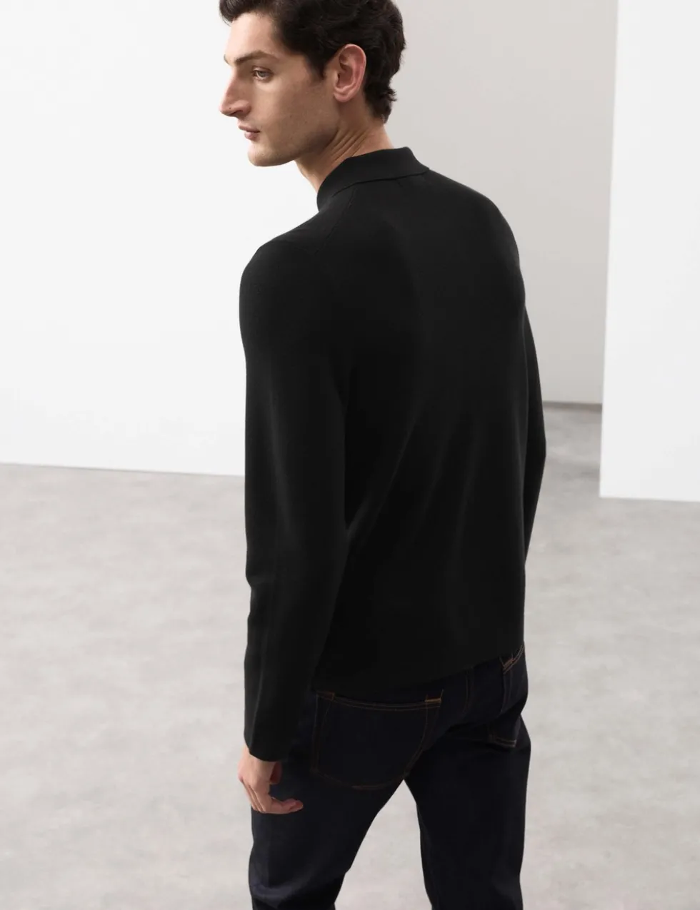 Knitted Polo Shirt