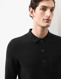 Knitted Polo Shirt