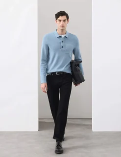 Knitted Polo Shirt