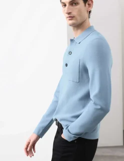 Knitted Polo Shirt