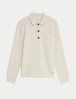 Knitted Polo Shirt