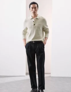 Knitted Polo Shirt