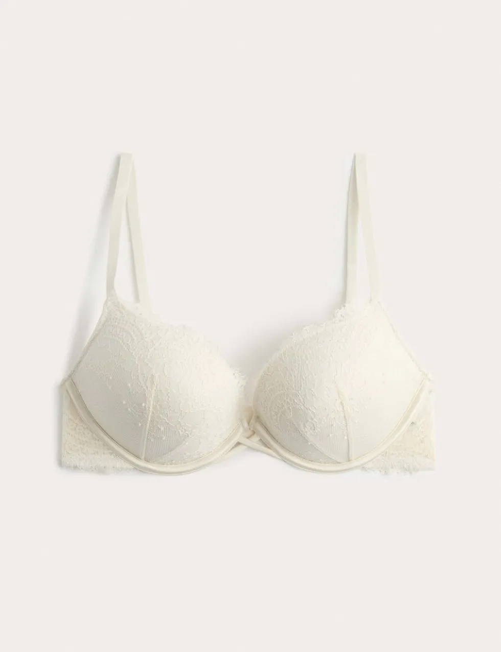 Lace Double Boost Push-Up Plunge Bra (A-D)