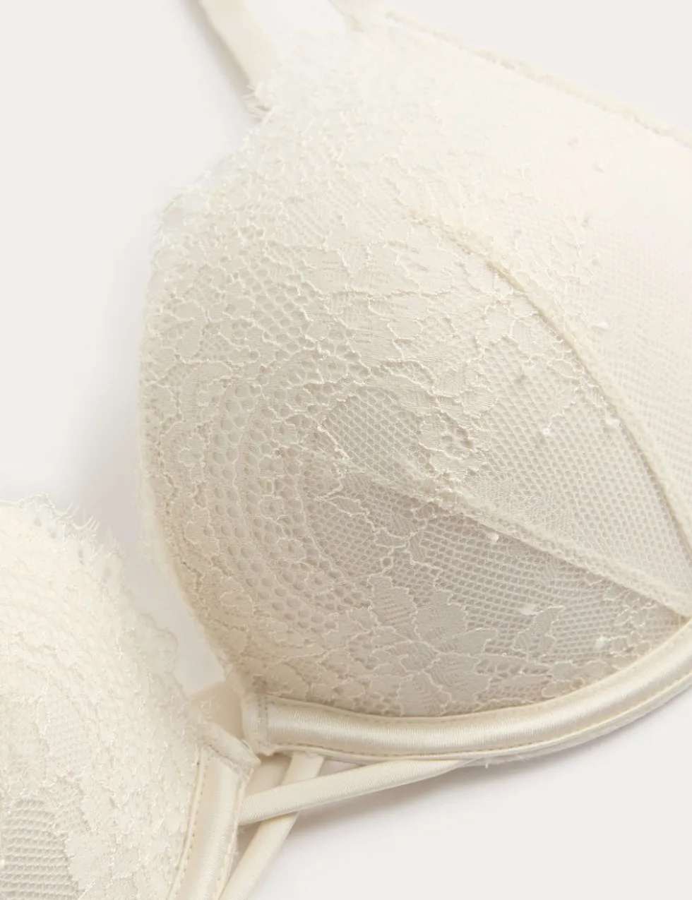 Lace Double Boost Push-Up Plunge Bra (A-D)
