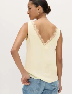 Lace Insert Cami Top