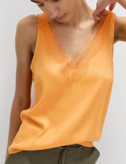 Lace Insert Cami Top