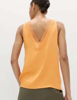 Lace Insert Cami Top