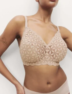 Lace Non-Padded Bralette F-H