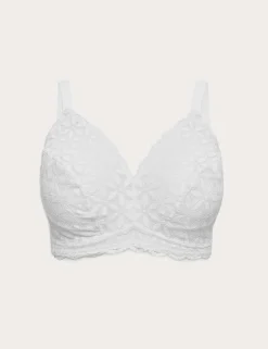 Lace Non-Padded Bralette F-H