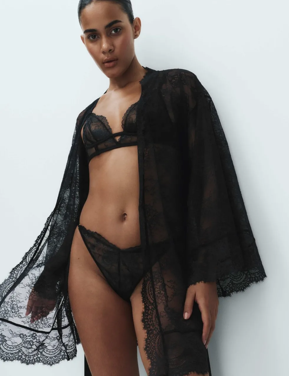 Lace Robe