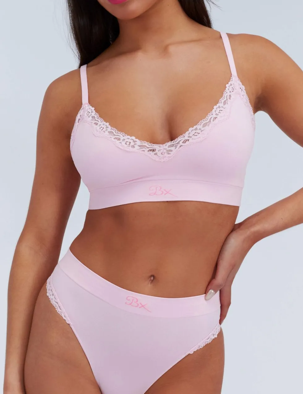 Lace Seamless Non Wired Bralette