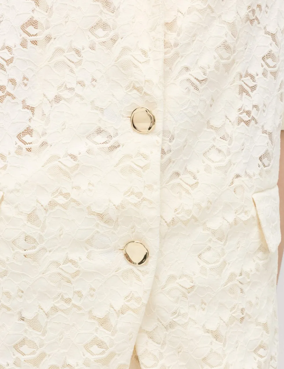 Lace Short Sleeve Jacket