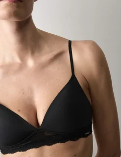Lace Smoothing Bralette (A-E)