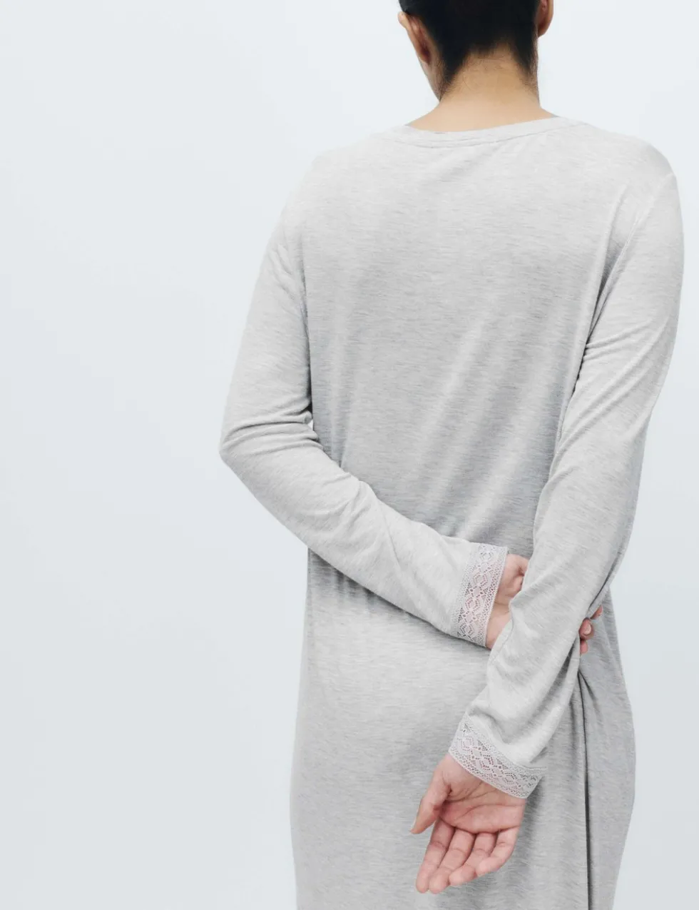Lace Trim Nightdress