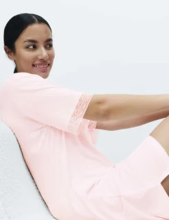 Lace Trim Nightshirt
