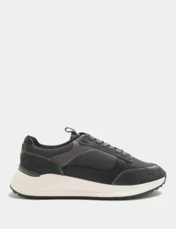 Lace Up Mesh Runner Trainers