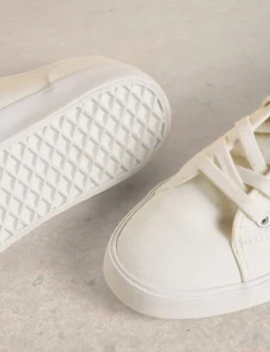 Lace Up Plimsoll Trainers