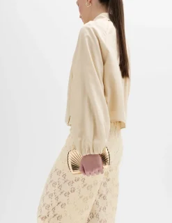 Lace Wide Leg Trousers
