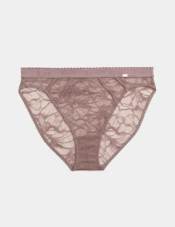 Lacewear High Waisted High Leg Knickers