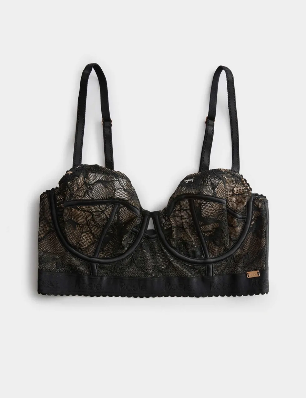 LaceWear Wired Longline Balcony Bra (A-E)