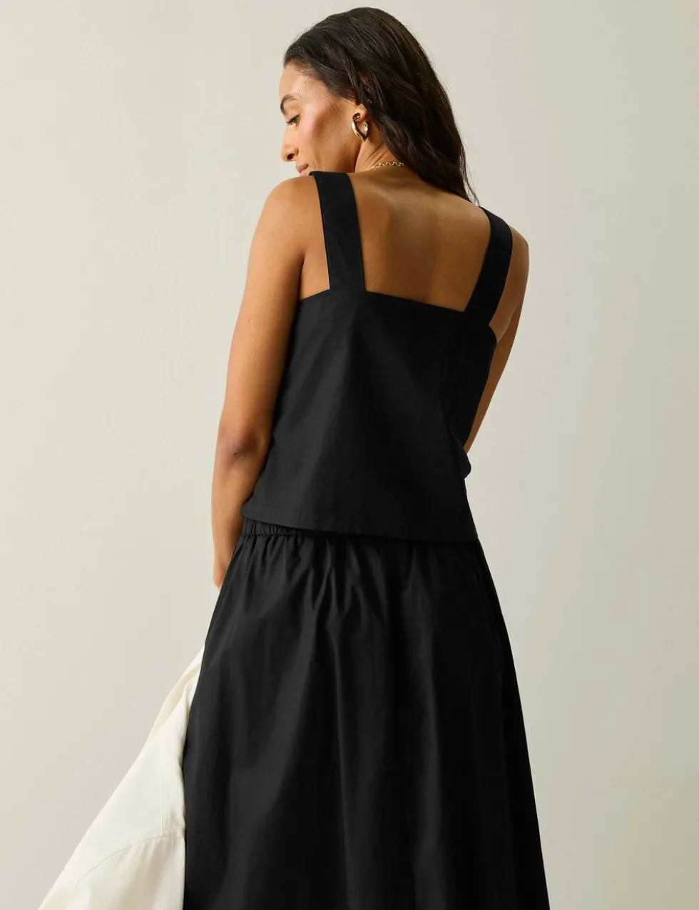 Laguna Pure Cotton Square Neck Vest Top