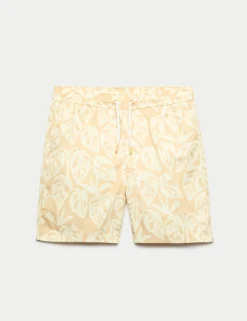 Leaf Print Swim Shorts (6-16 Yrs)