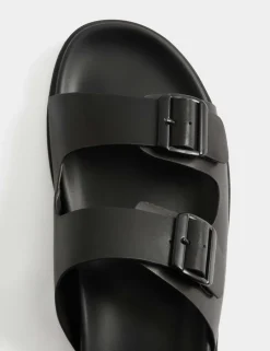 Leather 2 Strap Sandals