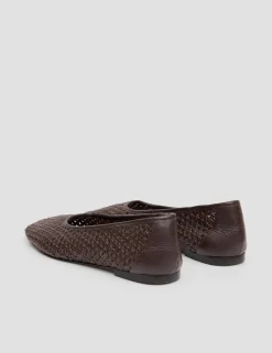 Leather Ballet Pumps