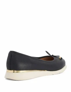 Leather Ballet Pumps