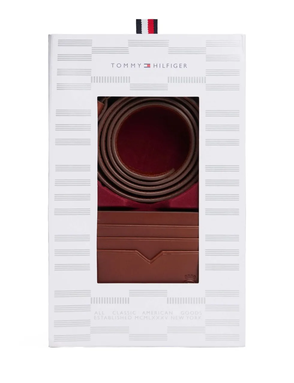 Leather Belt & Card Holder Set