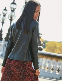 Leather Biker Jacket