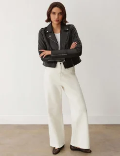 Leather Biker Jacket