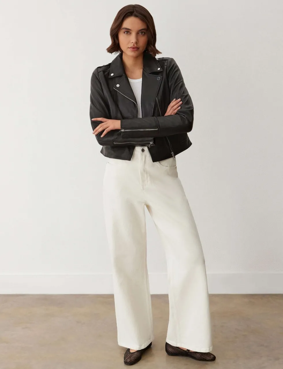 Leather Biker Jacket