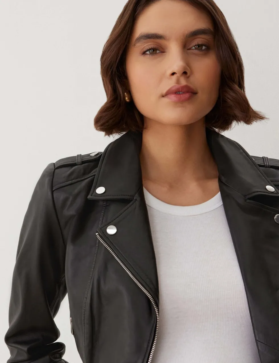 Leather Biker Jacket