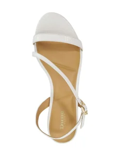 Leather Block Heel Sandals