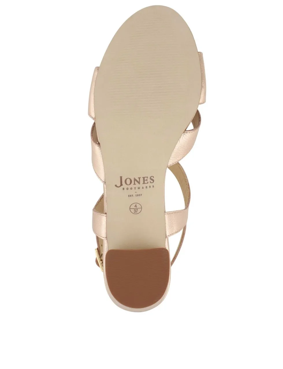 Leather Buckle Block Heel Slingback Shoes