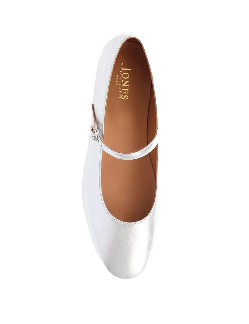 Leather Buckle Flat Pumps