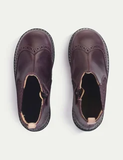 Leather Chelsea Boots (6 Small - 4 Large)