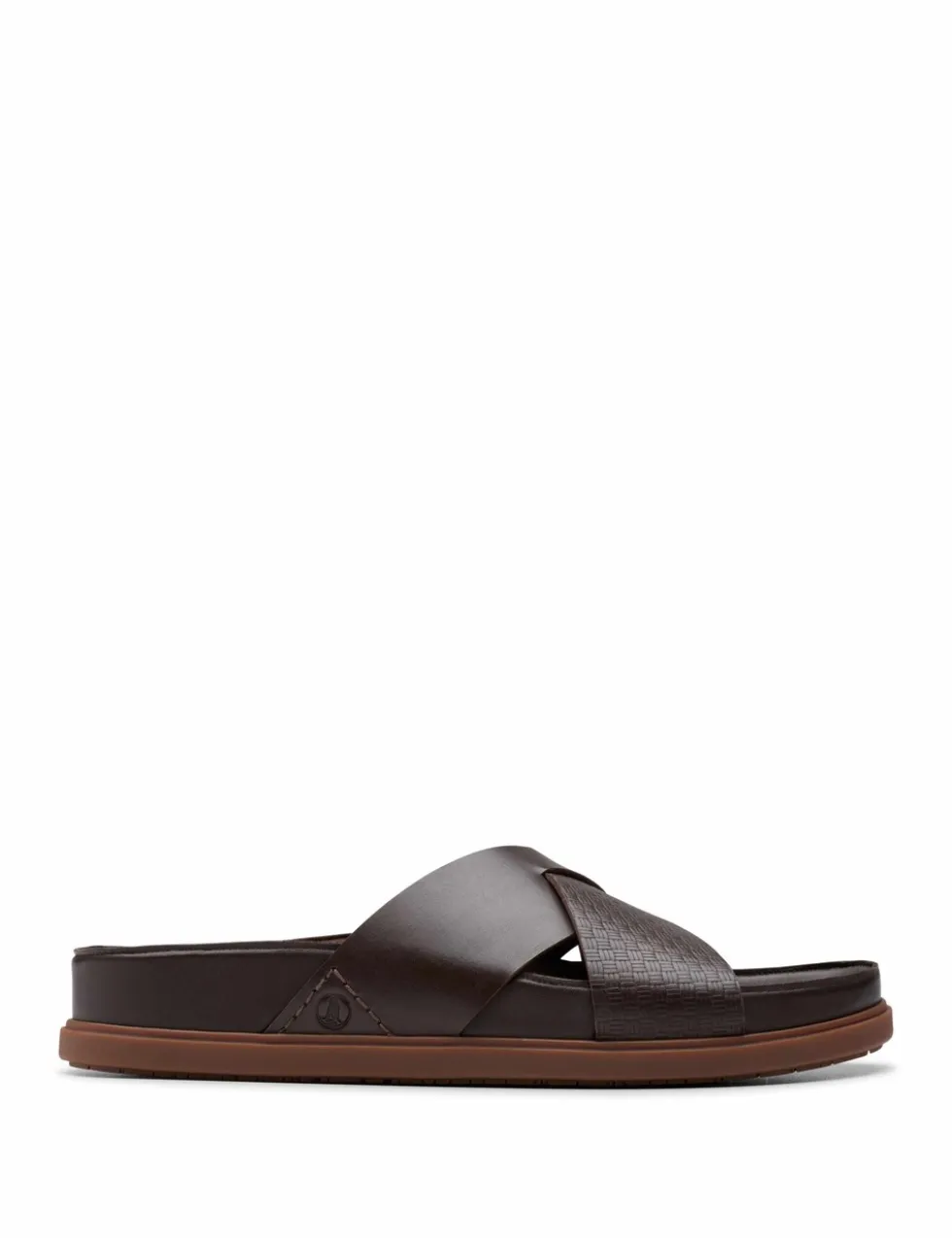 Leather Crossover Sliders