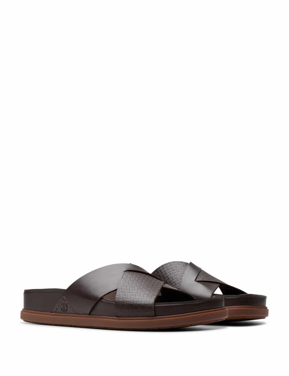 Leather Crossover Sliders