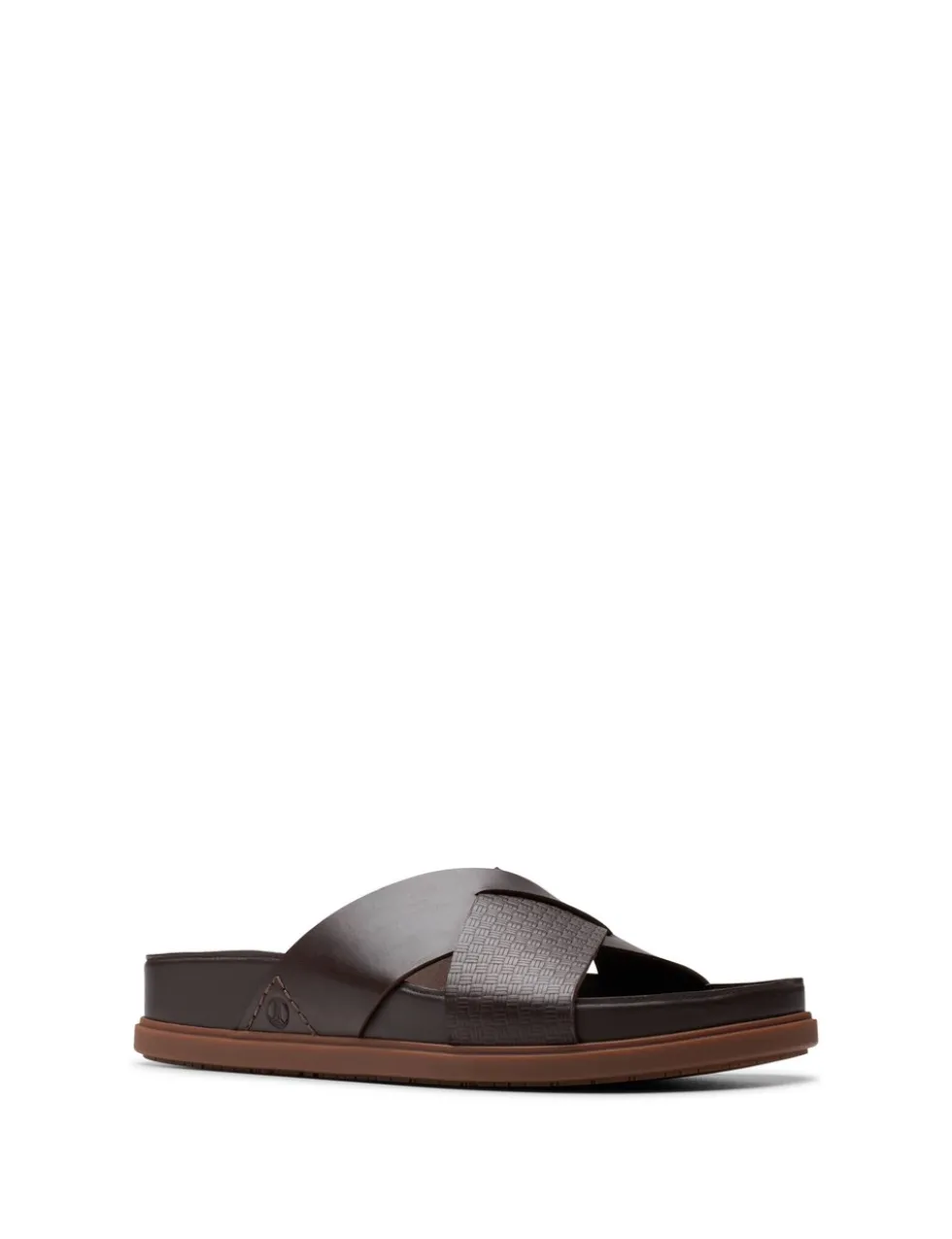 Leather Crossover Sliders