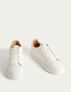 Leather Cupsole Trainers