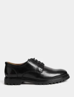 Leather Derby Shoes